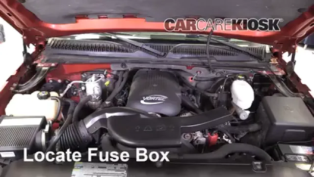 2003 Chevrolet Avalanche 1500 5.3L V8 Fusible (moteur) Contrôle